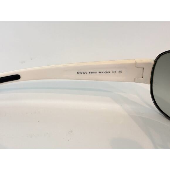 Y2K Prada Linea Rossa SPS 54E Sports Oversized Pilot Sunglasses - Picture 4 of 12